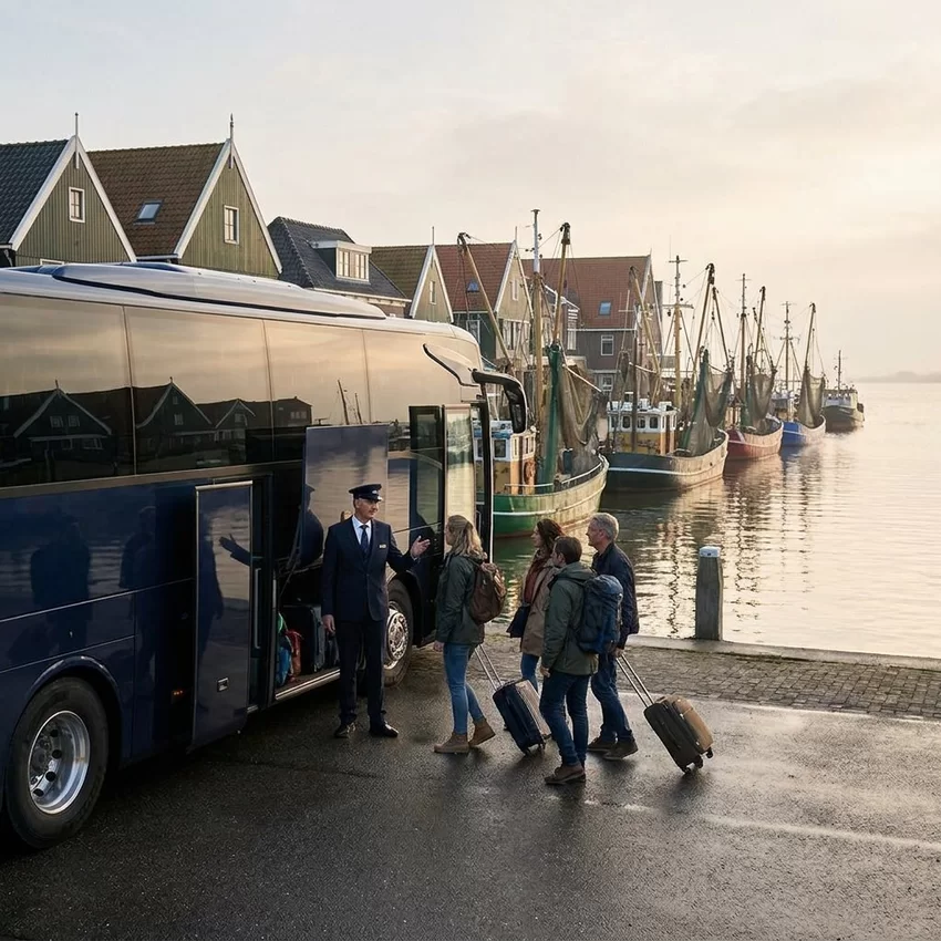Bus huren met chauffeur Volendam