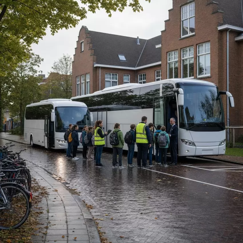 Kosten besparen schoolreisvervoer