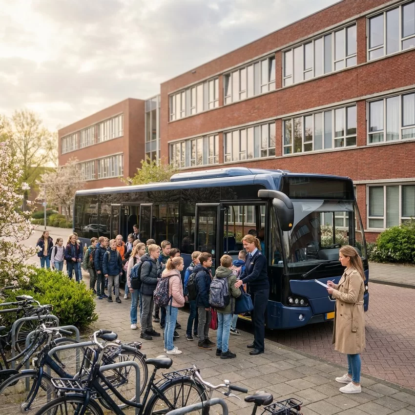 Schoolreisvervoer kleine groep 20-30 personen