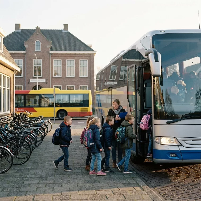 Bus of ov voor schoolreis