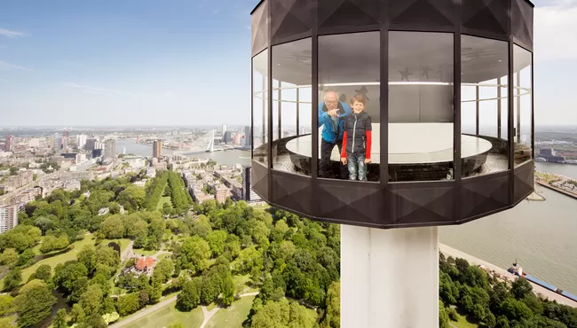 Rotterdam, Euromast en de wereldhaven