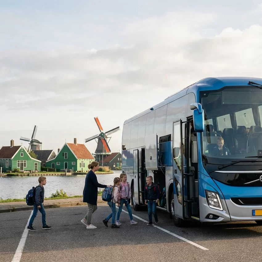 Zaanse Schans schoolreis