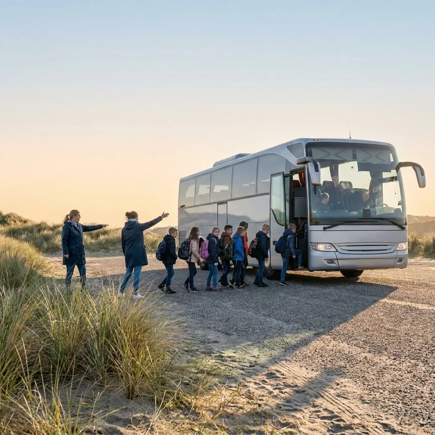 Schoolkamp vervoer Noord-Holland