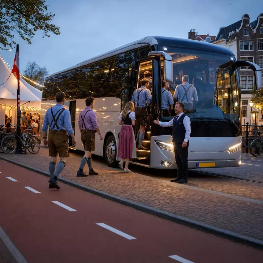 Bus naar Oktoberfest Noord-Holland